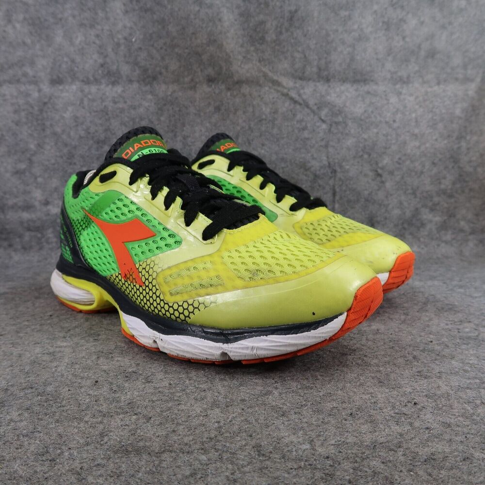 Diadora Shoes Mens 9 Athletic Trainer N-6100-4 Running Sport Breathable Active